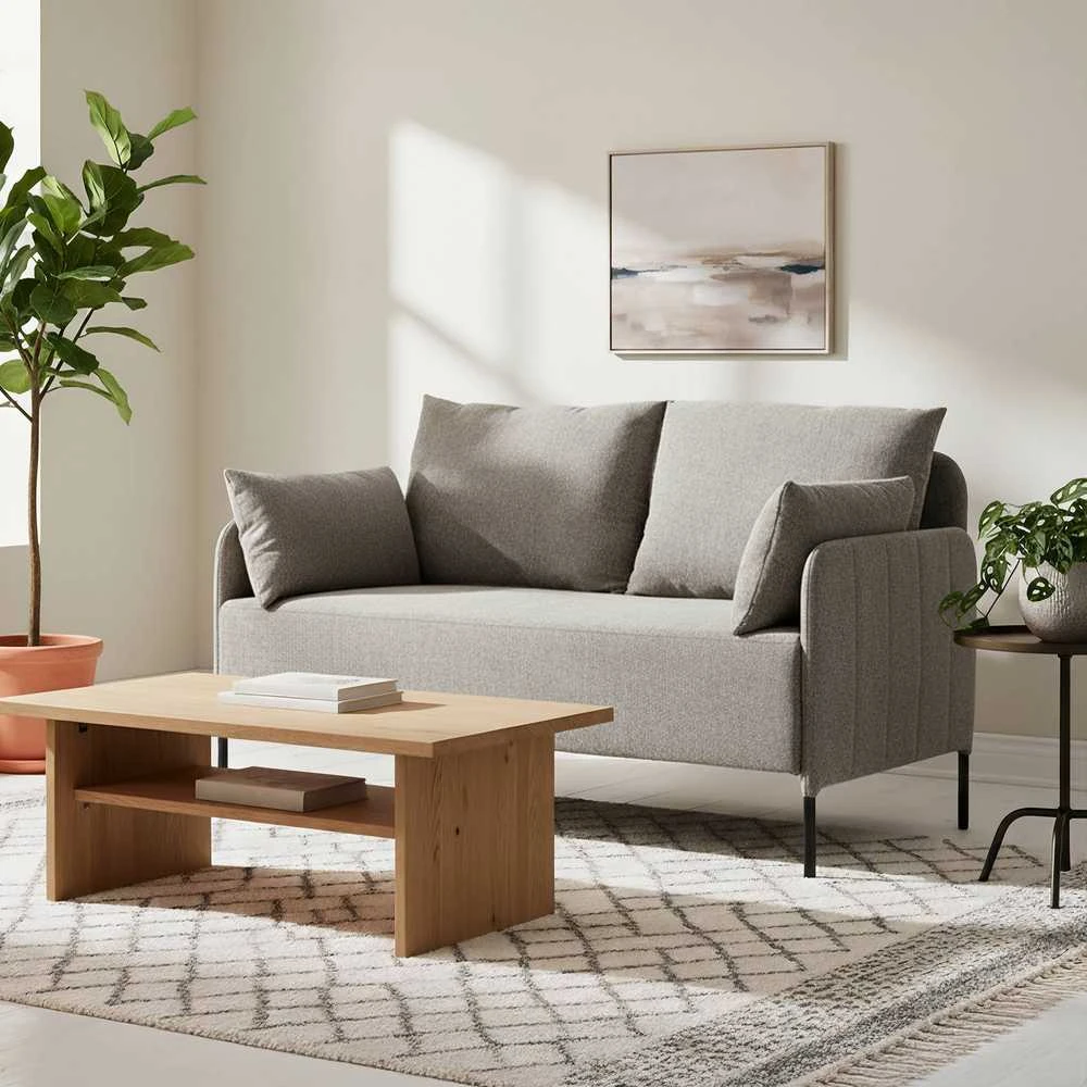 Mville Dvivietė sofa Ziden, medžiaginė
