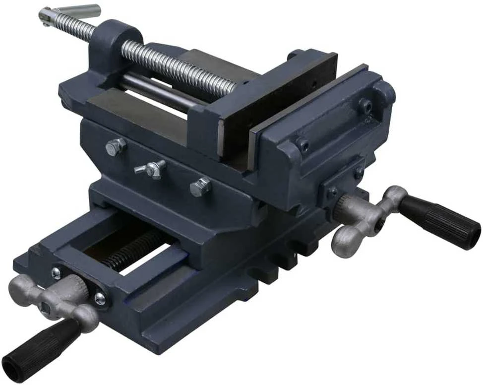 Rankinis kryžminio slydimo gręžtuvas-spaustuvas, 150mm