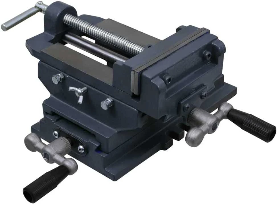 Rankinis kryžminio slydimo gręžtuvas-spaustuvas, 150mm