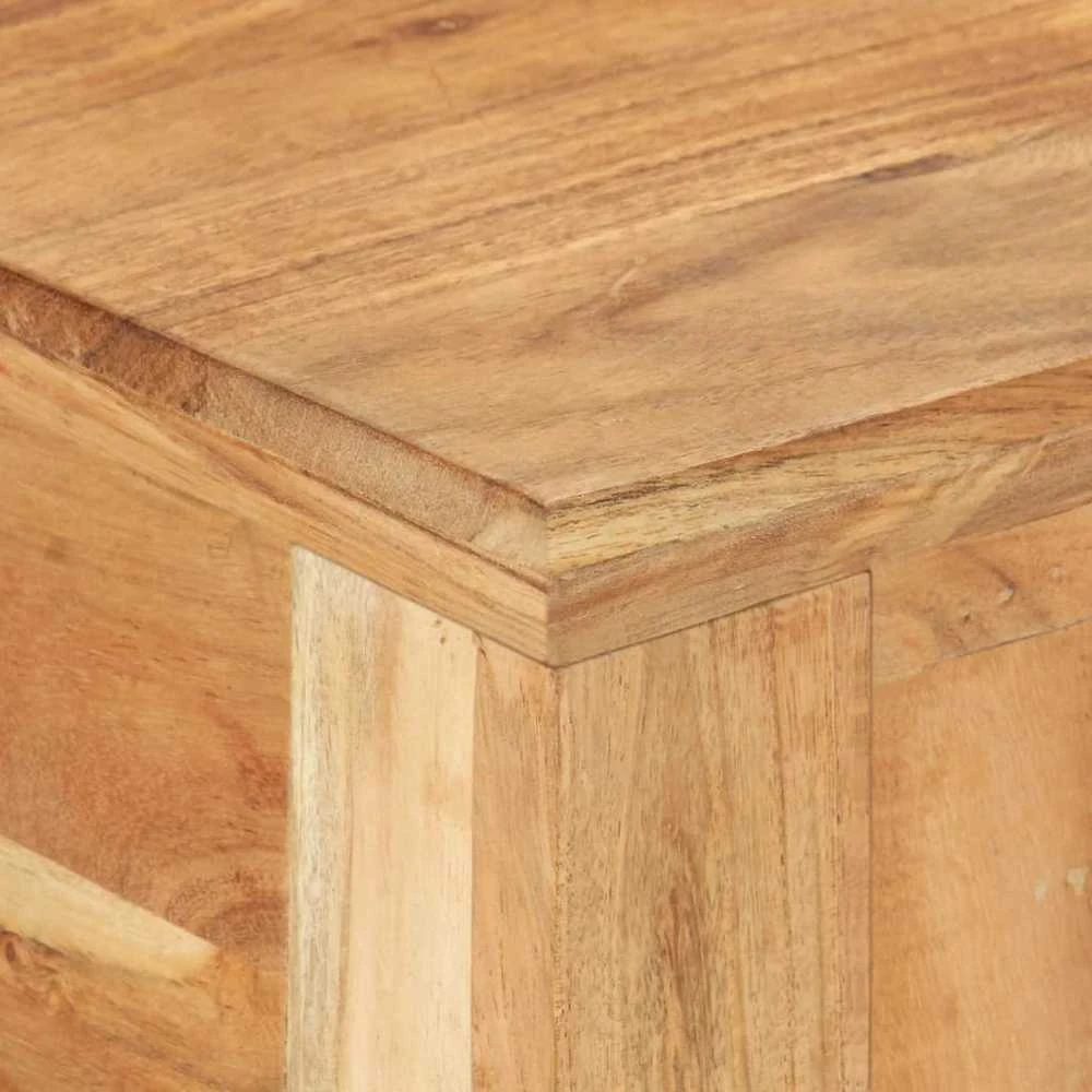 Rašomasis stalas, 110x50x75cm, perdirbtos medienos masyvas