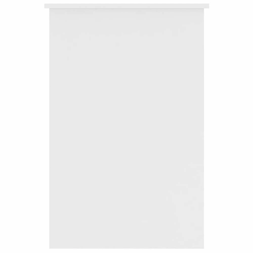 Rašomasis stalas, baltos spalvos, 100x50x76cm, apdirbta mediena
