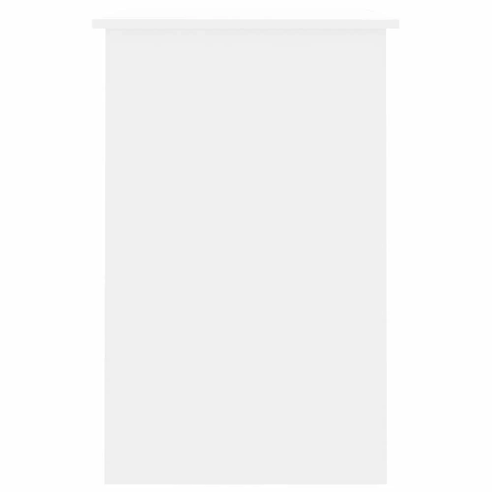 Rašomasis stalas, baltos spalvos, 100x50x76cm, apdirbta mediena