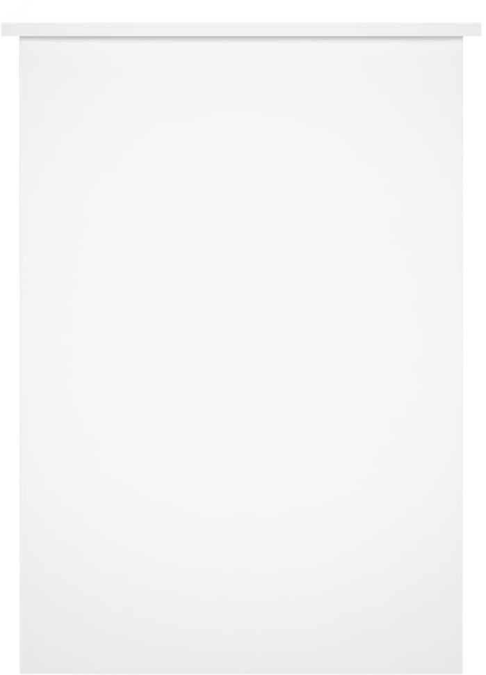 Rašomasis stalas, baltos spalvos, 100x55x75cm, apdirbta mediena