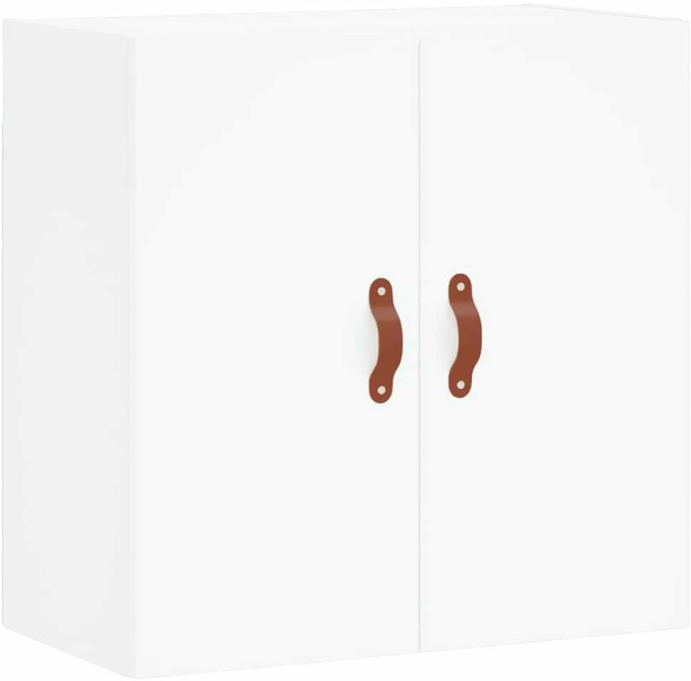 Sieninė spintelė, baltos spalvos, 60x31x60cm, apdirbta mediena
