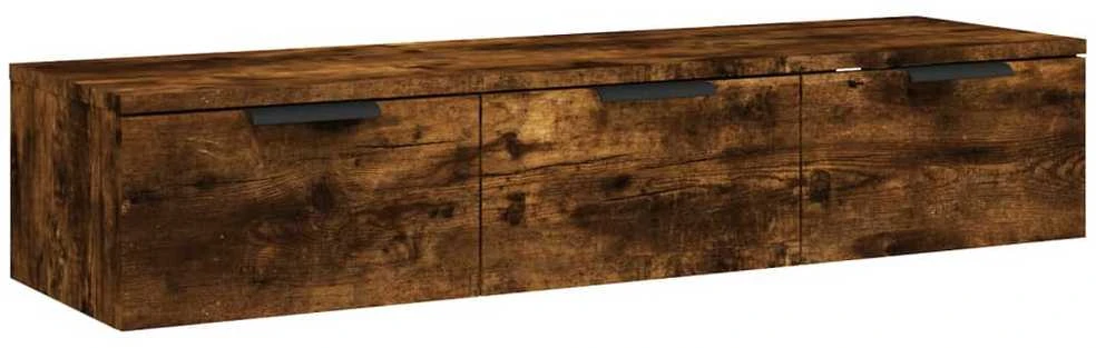 TV staliukas Sieninė spintelė, dūminio ąžuolo, 102x30x20cm, apdirbta mediena