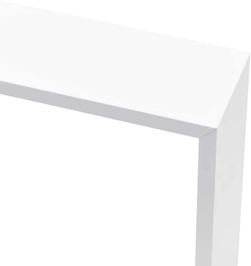 Sieninės lentynos, 3vnt., baltos spalvos, MDF, kubo formos