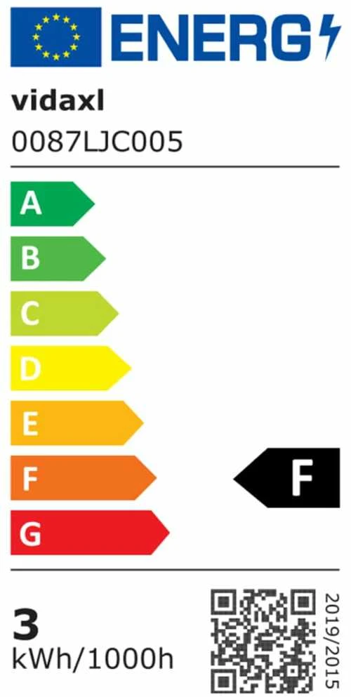 Sieniniai LED lauko šviestuvai, 2vnt., juodi, 3W, apvalūs