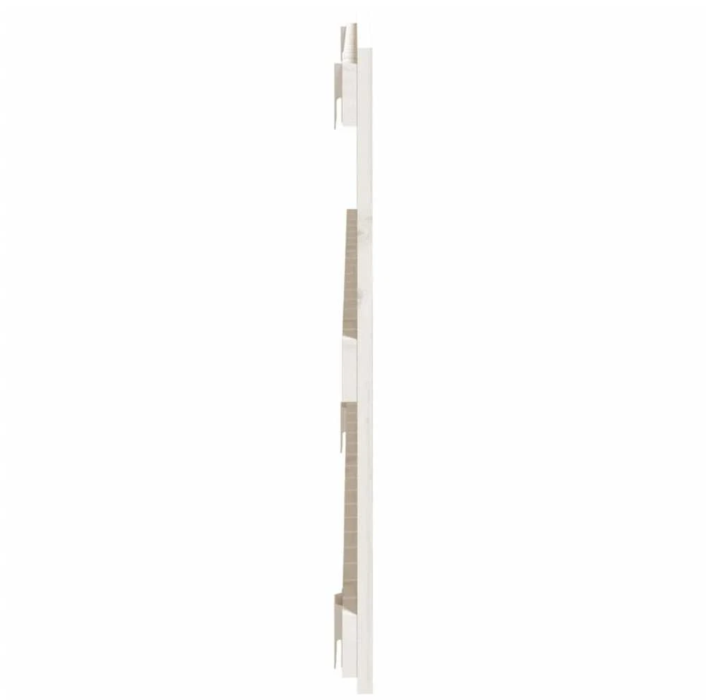 Sieninis galvūgalis, baltas, 108x3x60cm, pušies masyvas