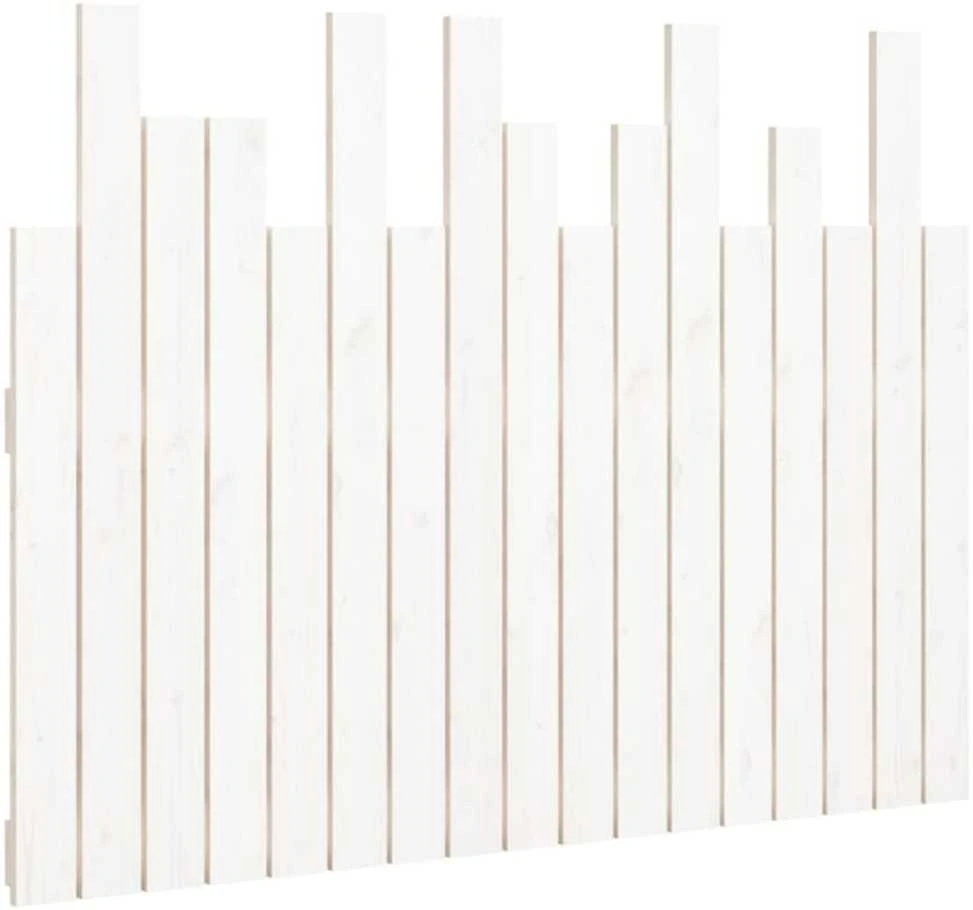Sieninis galvūgalis, baltas, 108x3x80cm, pušies masyvas