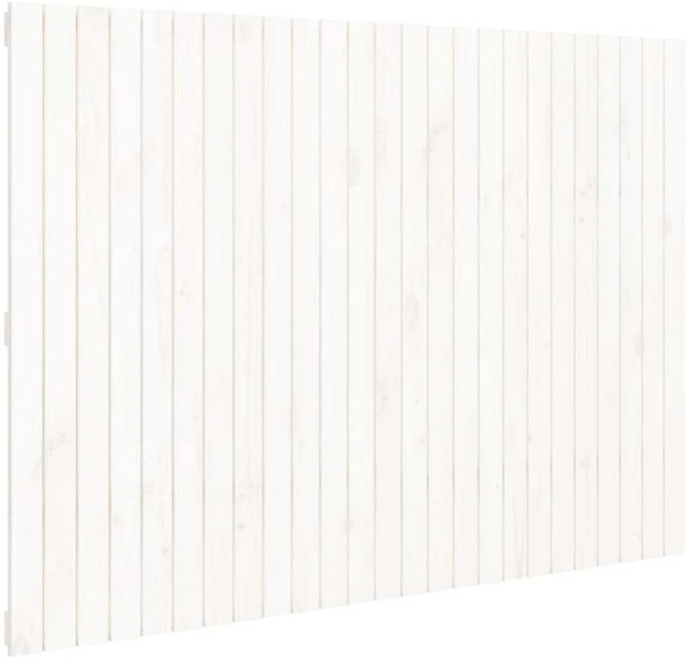 Sieninis galvūgalis, baltas, 159,5x3x110cm, pušies masyvas