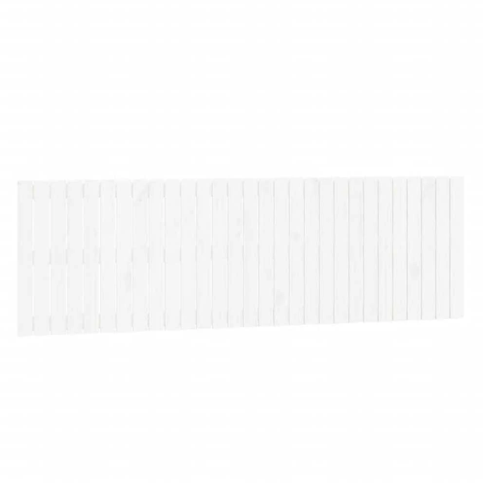 Sieninis galvūgalis, baltas, 185x3x60cm, pušies masyvas