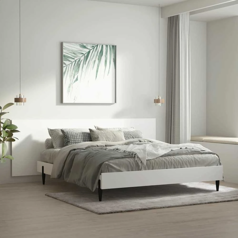 Sieninis galvūgalis, baltas, 240x1,5x80cm, apdirbta mediena