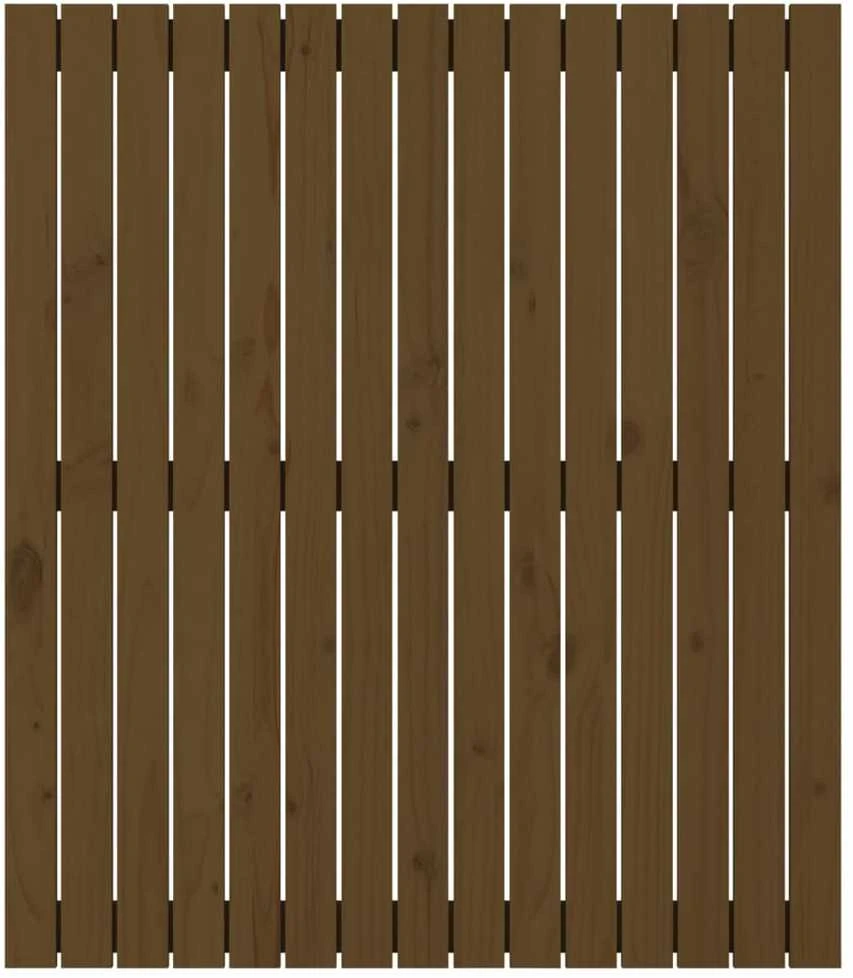 Lova Sieninis galvūgalis, medaus rudas, 95,5x3x110cm, pušies masyvas