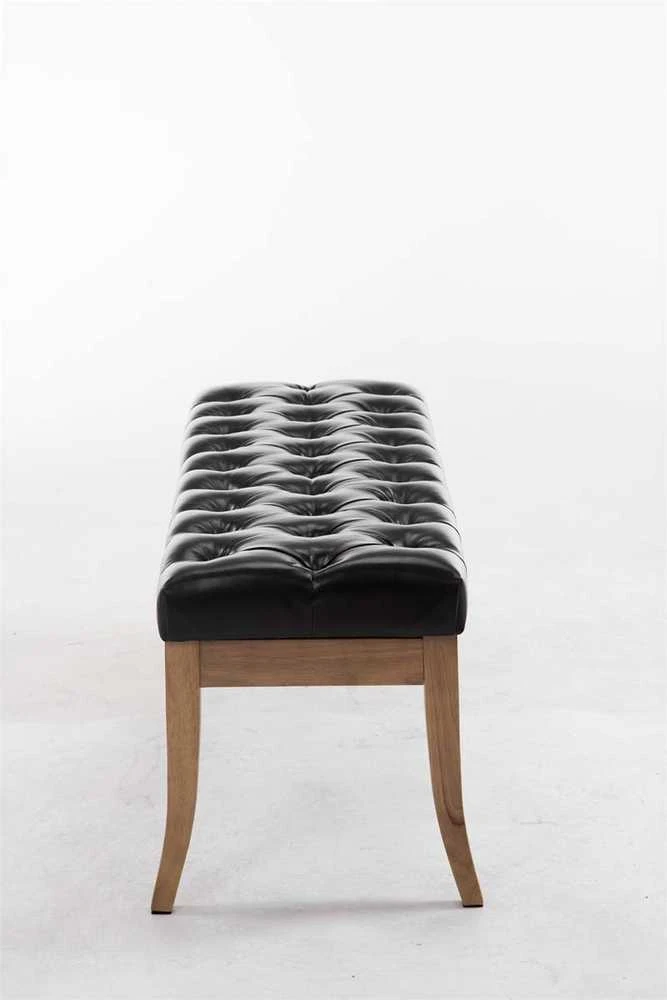 Mville Suoliukas CLP Ramses, dirbtinė oda, antikvarinis šviesus, 120 cm