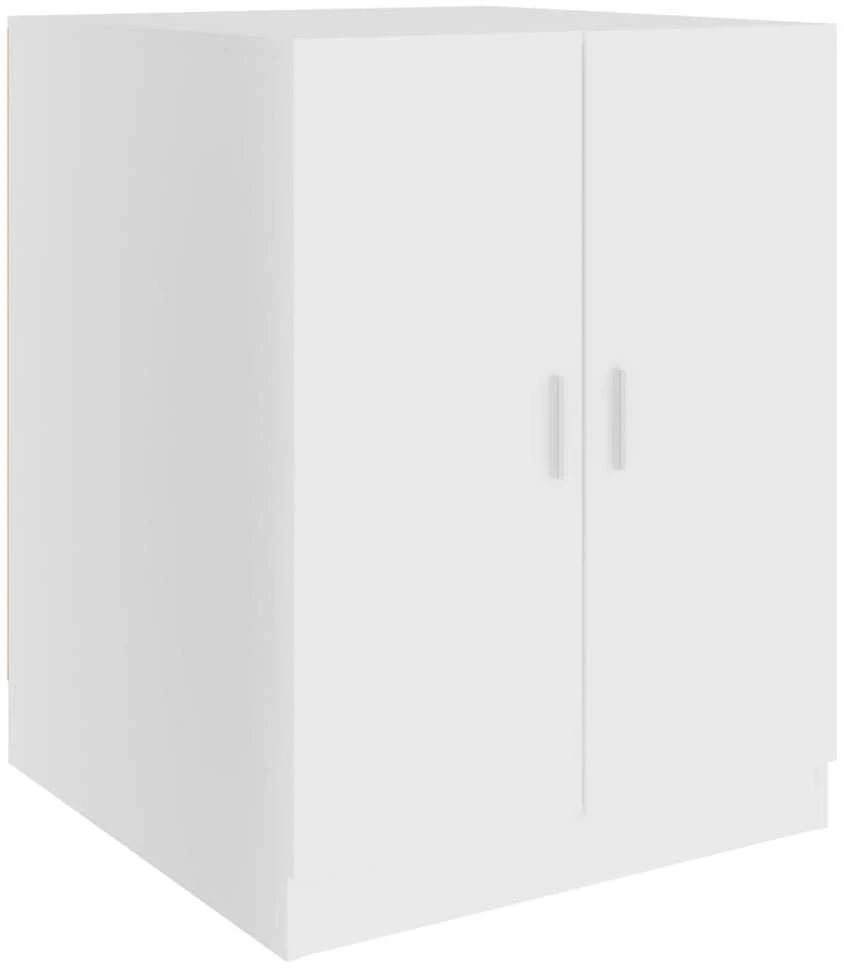 Skalbimo mašinos spintelė, baltos spalvos, 71x71,5x91,5cm