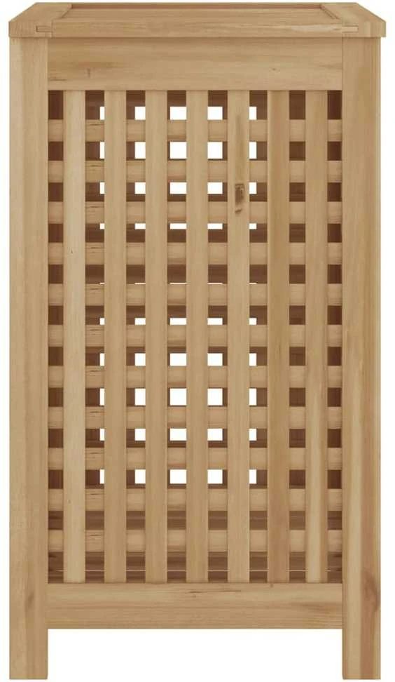 Skalbinių dėžė, 50x35x60cm, tikmedžio medienos masyvas