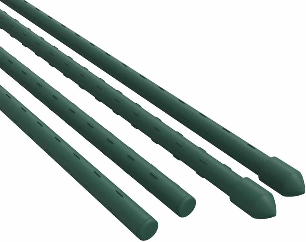 Sodo augalų kuoliukai, 30vnt., žalios spalvos, 180cm, plienas