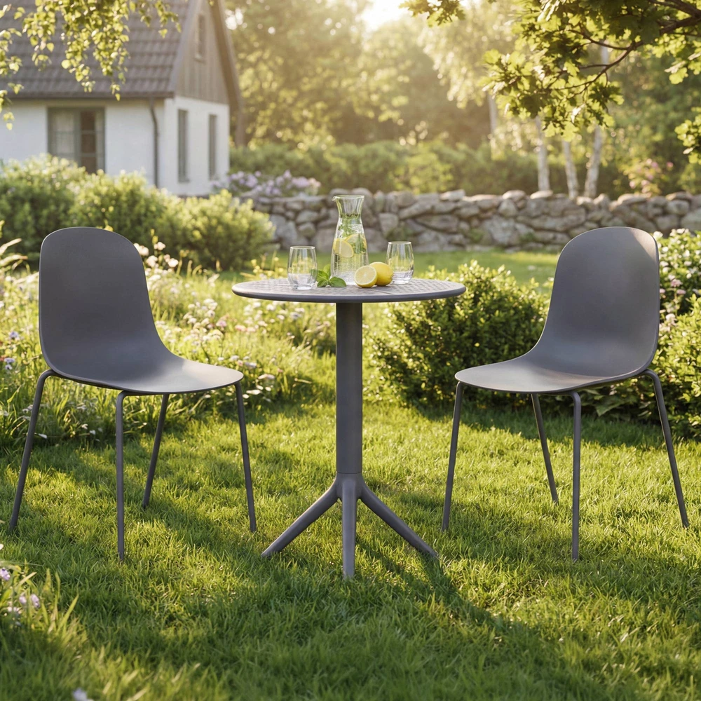Lauko baldų komplektas Mville Sodo baldų komplektas „Torin“ su 2 kėdėmis