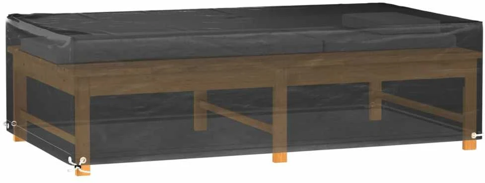 Sodo baldų uždangalas, 125x70x35cm, 8 kilputės, stačiakampis