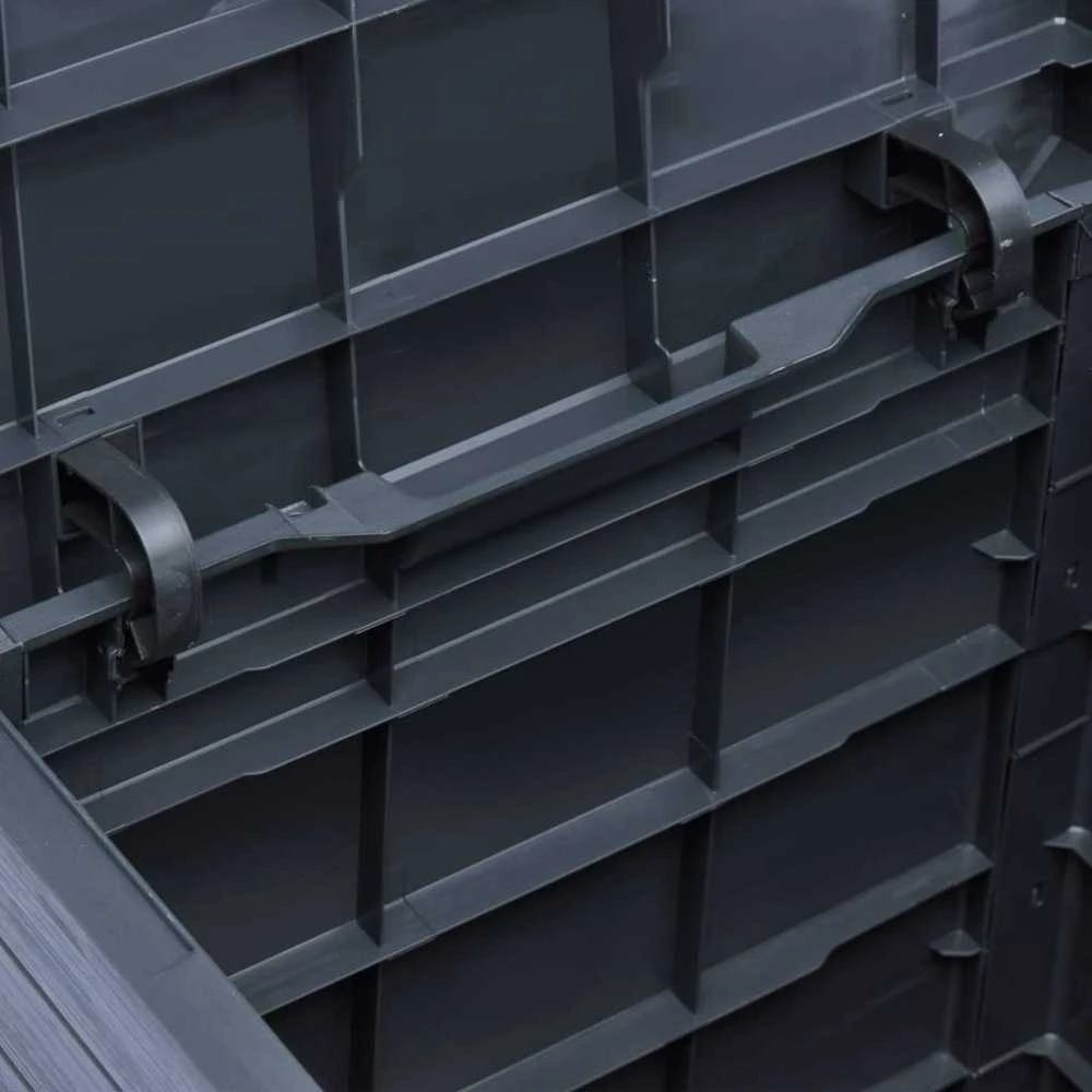 Woody Sodo daiktadėžė, antracito spalvos, 90 L
