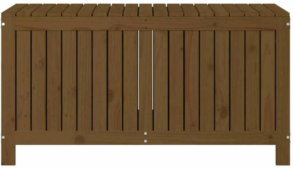 Sodo daiktadėžė, medaus ruda, 121x55x64cm, pušies masyvas