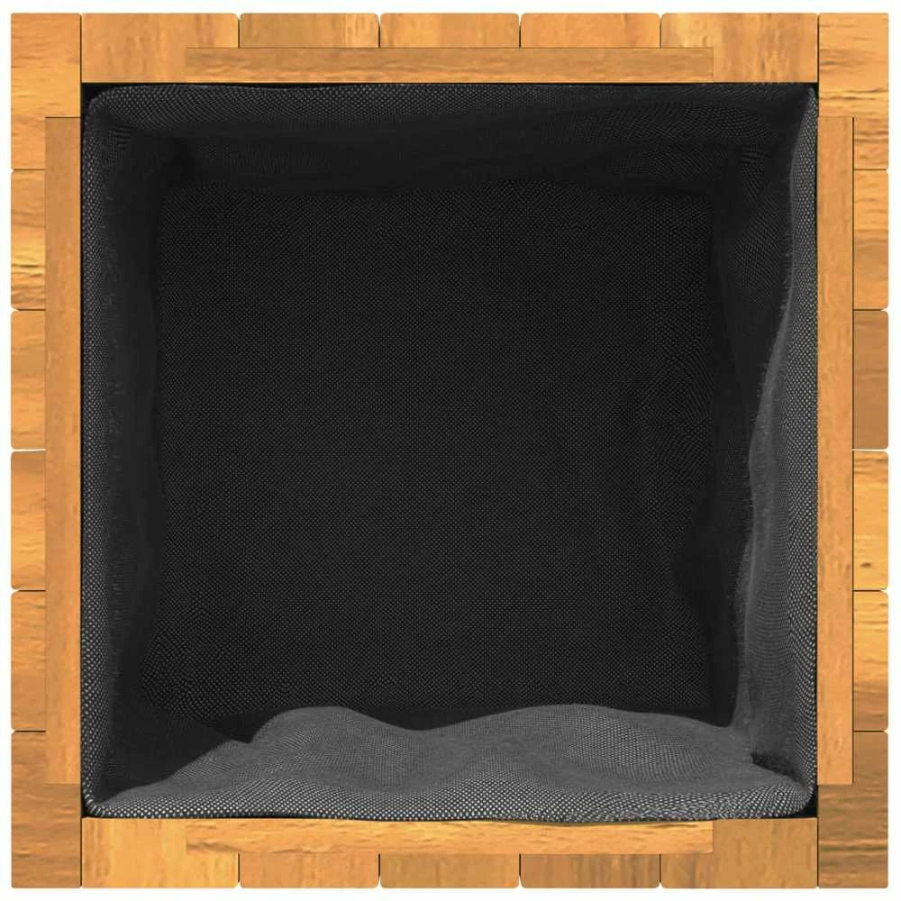 Sodo lovelis, 35x35x35cm, akacijos medienos masyvas