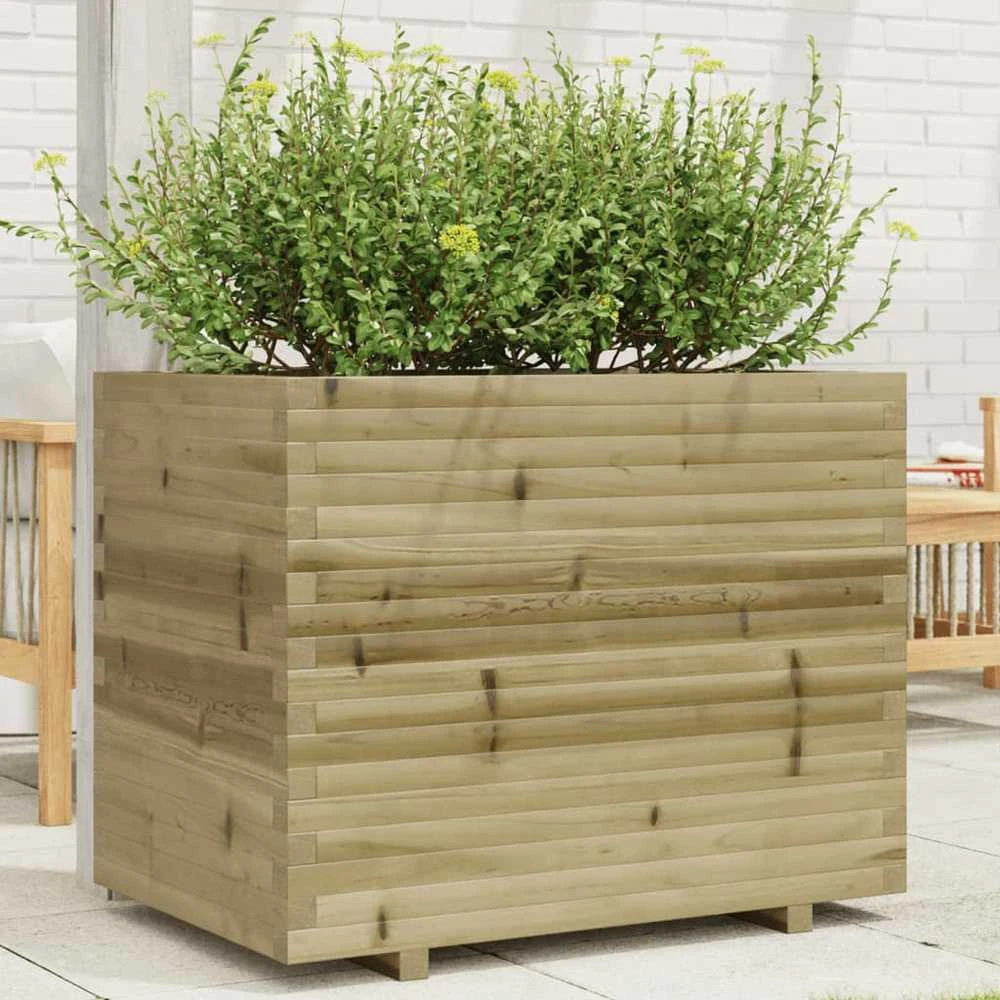 Sodo lovelis, 90x60x72,5cm, impregnuota pušies mediena