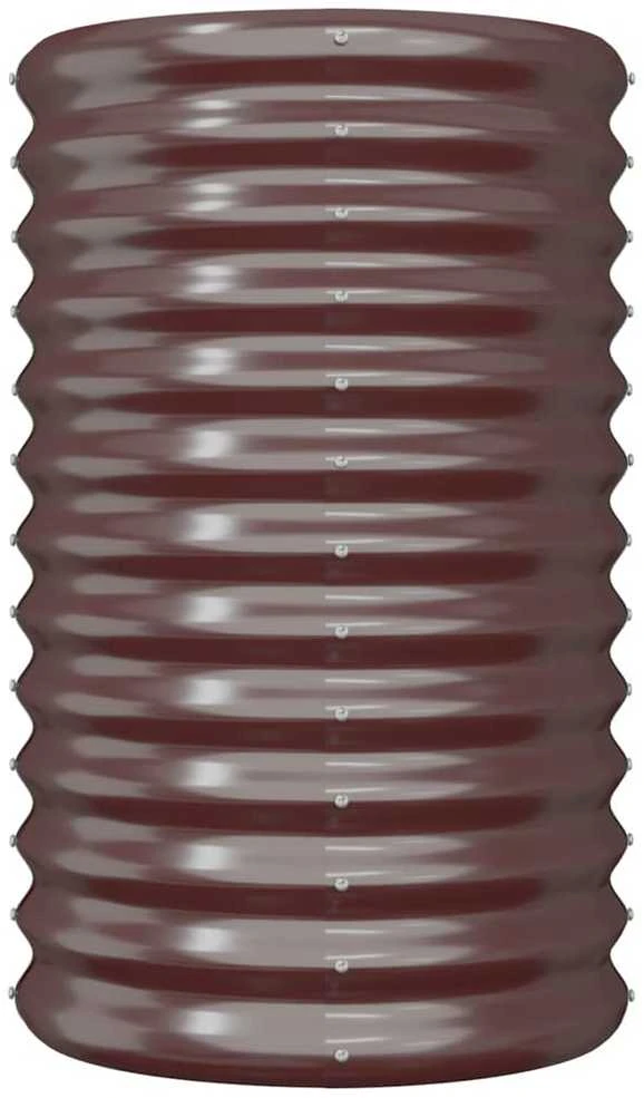 Sodo lovelis, rudas, 40x40x68cm, plienas