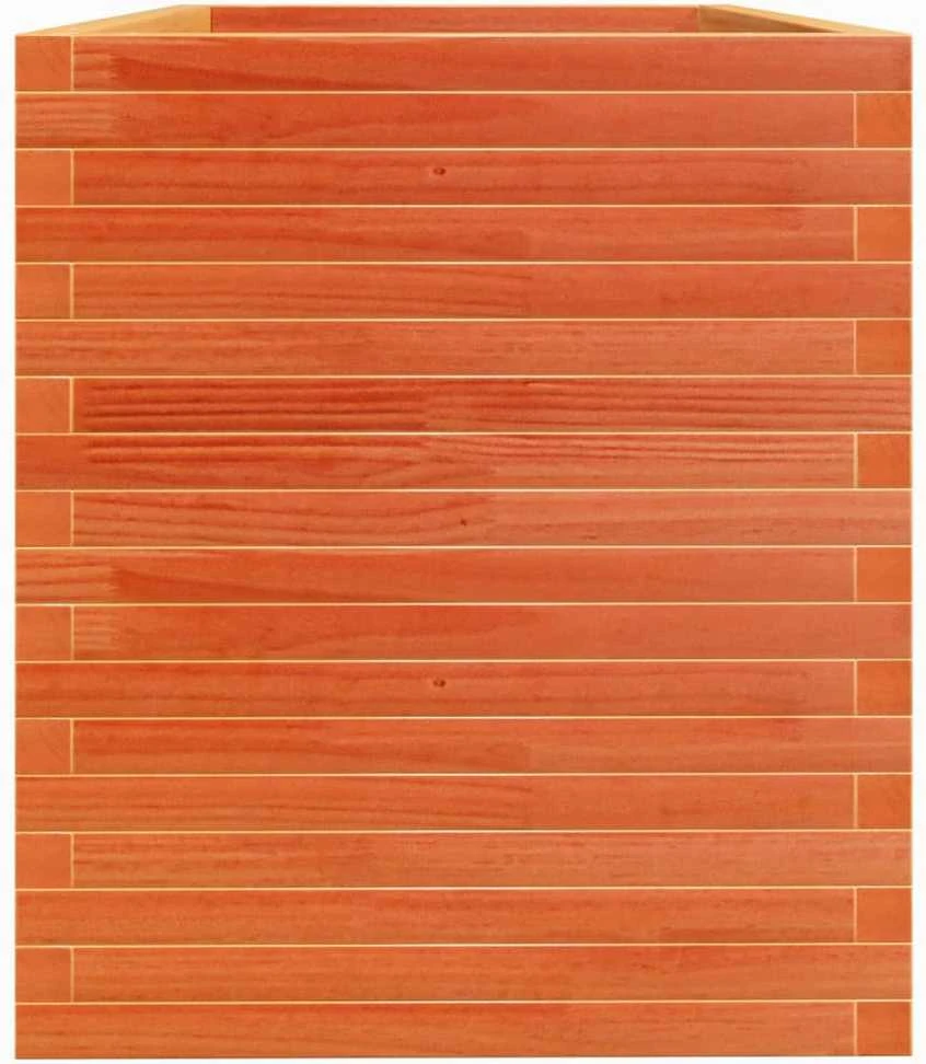 Sodo lovelis, vaško rudas, 110x60x68,5cm, pušies masyvas