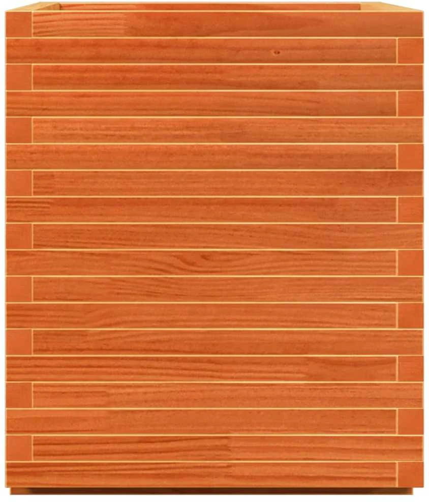 Sodo lovelis, vaško rudas, 90x60x72,5cm, pušies masyvas