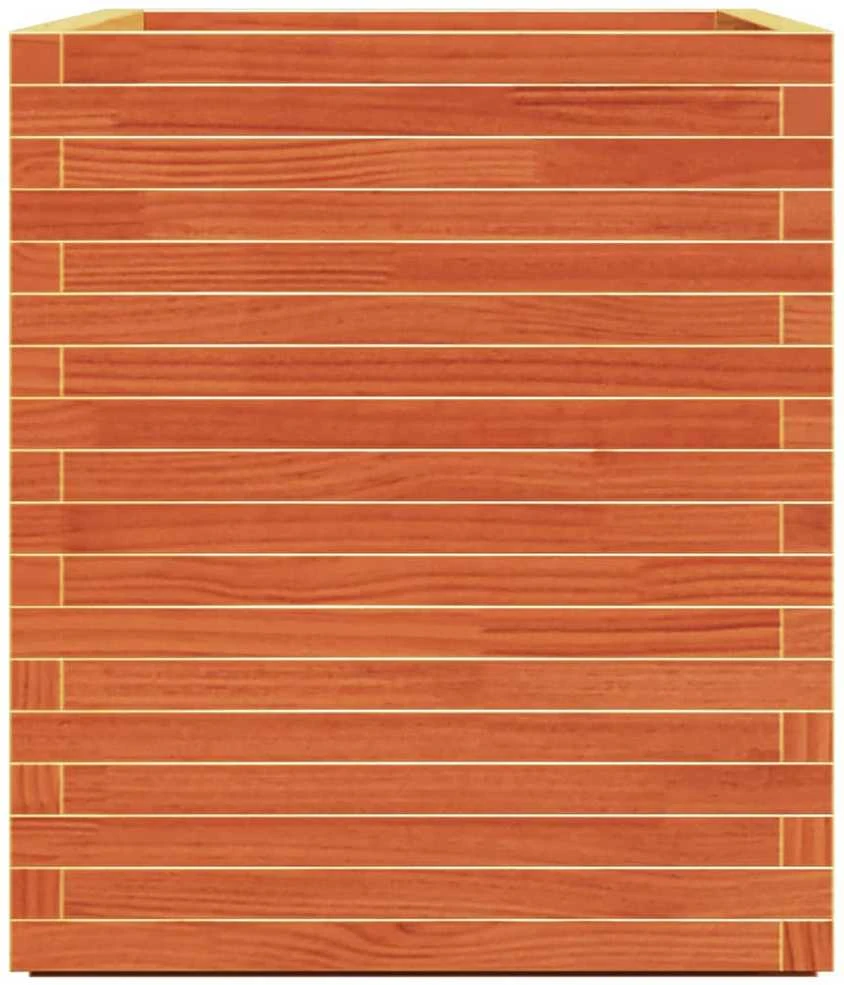 Sodo lovelis, vaško rudas, 90x60x72cm, pušies medienos masyvas