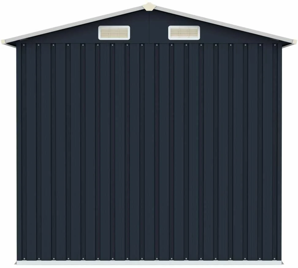 Sodo pašiūrė, antracito, 205x129x183cm, galvanizuotas plienas