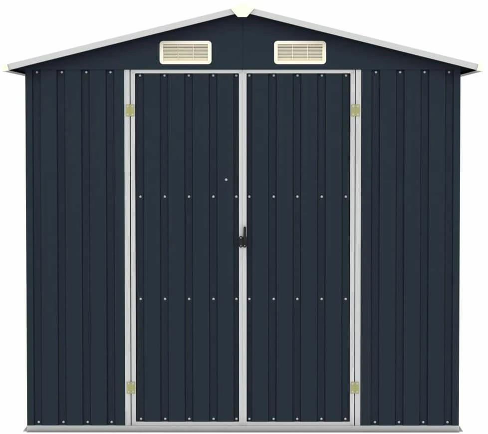 Sodo pašiūrė, antracito, 205x129x183cm, galvanizuotas plienas
