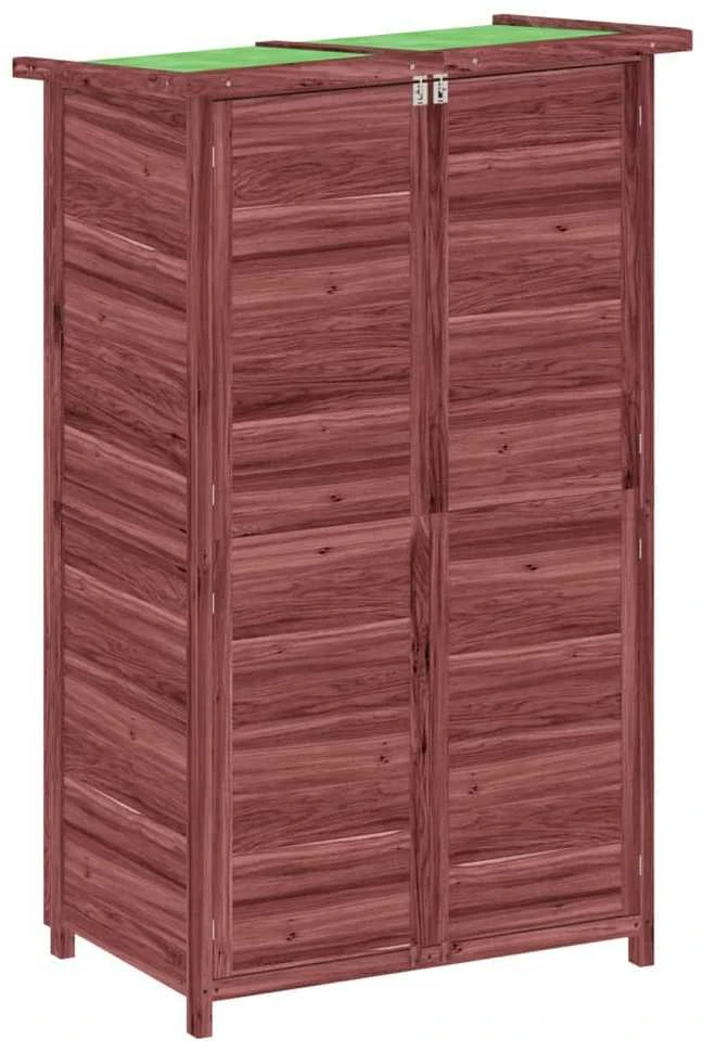 Sodo pašiūrė įrankiams, moka, 83x57x140cm, pušies masyvas
