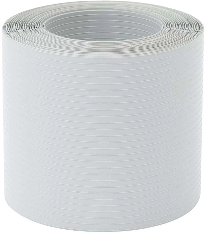 Sodo pertvaros, 10vnt., šviesiai pilkos, 252,5x19cm, PVC