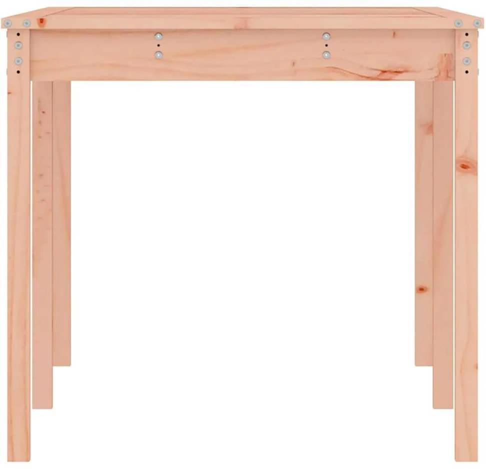 Sodo stalas, 159,5x82,5x76cm, duoglas eglės medienos masyvas