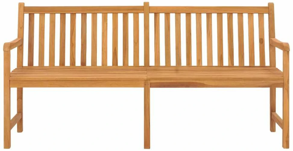 Sodo suoliukas, 180cm, tikmedžio medienos masyvas