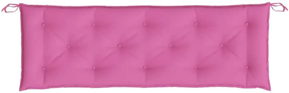 Sodo suoliuko pagalvėlė, rožinės spalvos, 150x50x7cm, audinys