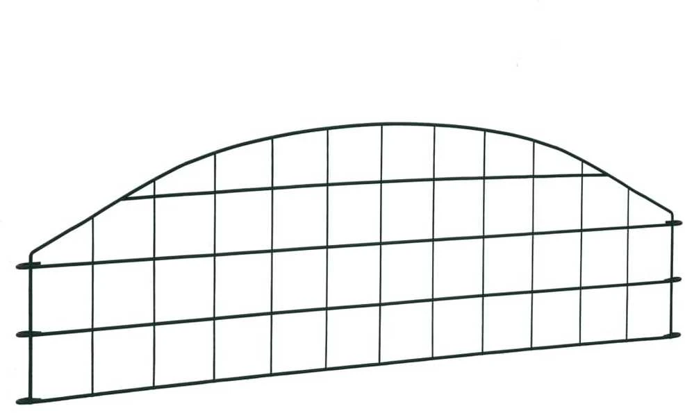 Sodo tvoros rinkinys, žalios spalvos, 77,3x26cm, arkinis viršus