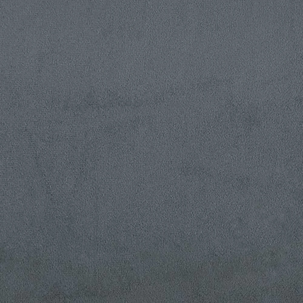 Sofa Sofos komplektas su pagalvėmis, 2 dalių, pilkas, aksomas