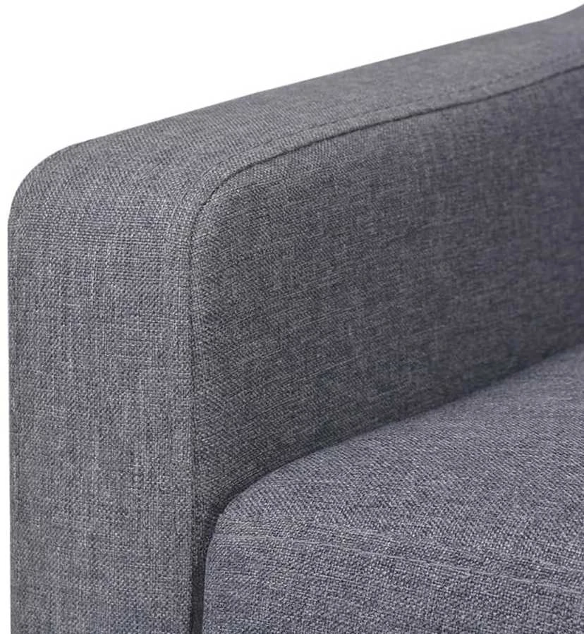 Sofa Sofos komplektas, 2vnt., audinys, pilkas