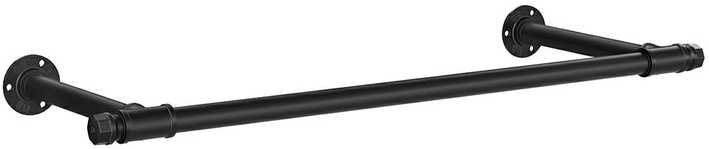 Songmics 30 x 84 x 7 cm sieninis drabužių turėklas, kurio keliamoji galia - 60 kg