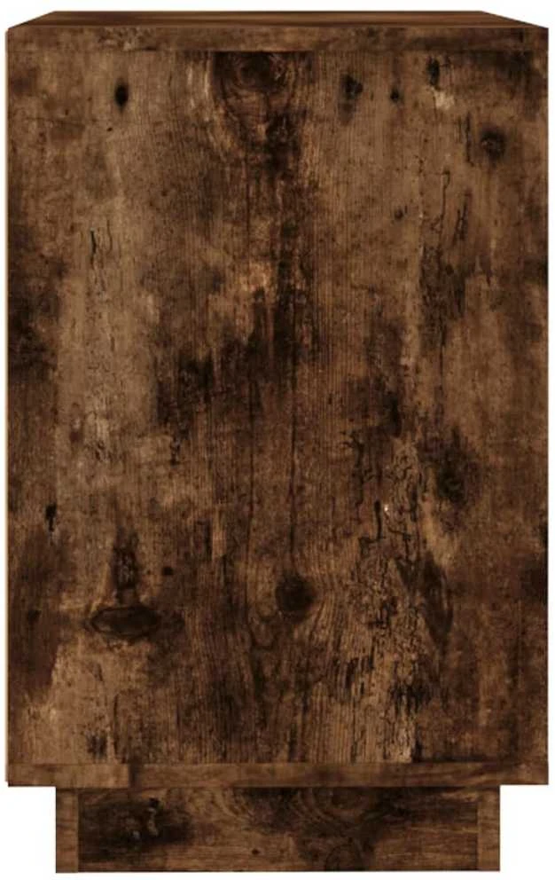 Šoninė spintelė, dūminio ąžuolo, 102x35x55cm, apdirbta mediena