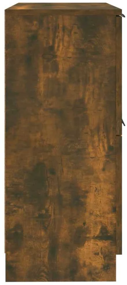 Šoninė spintelė, dūminio ąžuolo, 30x30x70cm, apdirbta mediena