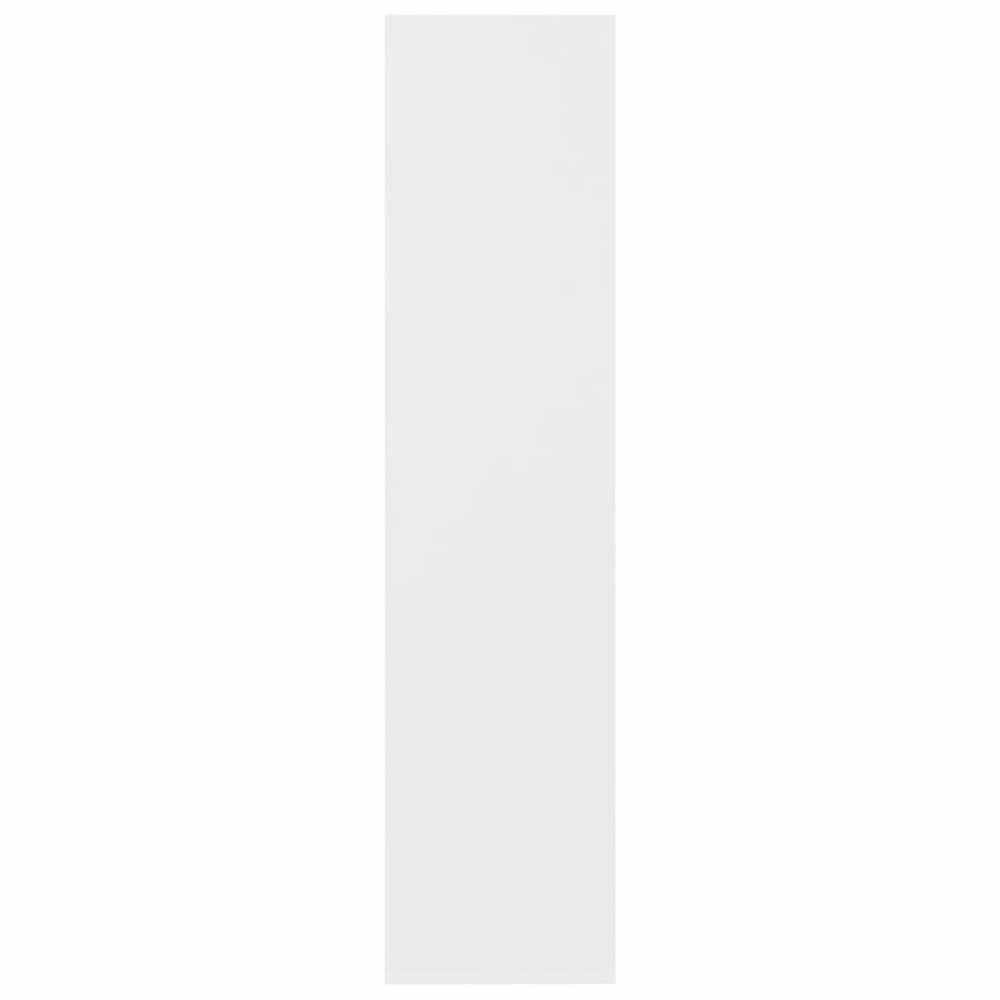 Spintelė knygoms, baltos spalvos, 50x25x106cm, apdirbta mediena