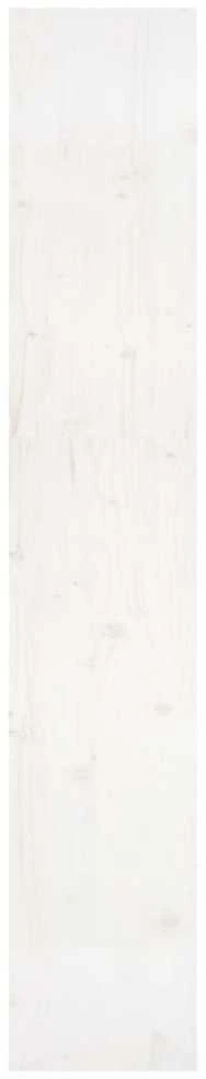 Spintelė knygoms/kambario pertvara, balta, 80x30x167,4cm, pušis