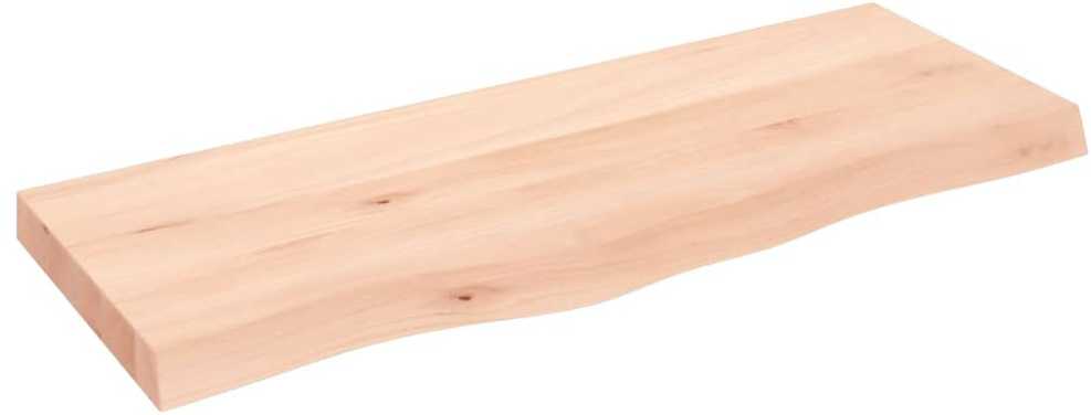 Stalviršis, 100x40x(2–6)cm, neapdorotas ąžuolo medienos masyvas