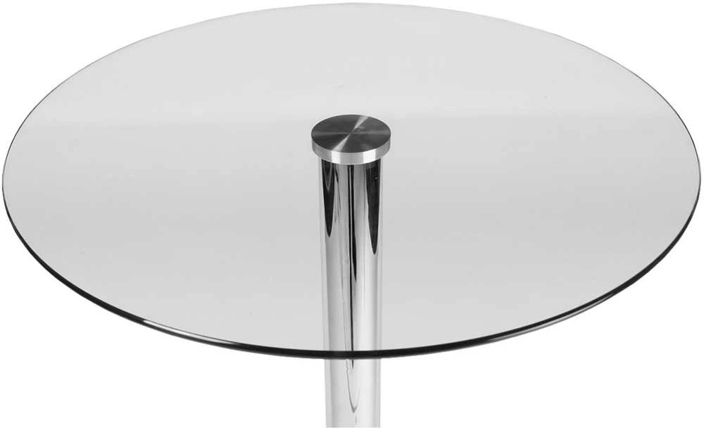 CLP Trading GmbH Mville Apvalus stiklinis stalas 105 cm