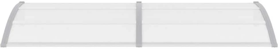 Stogelis durims, pilkos ir permatomos spalvos, 240x75cm, PC