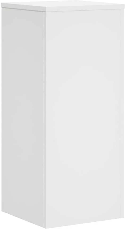 Stovai augalams, 2vnt., balti, 30x30x70cm, apdirbta mediena